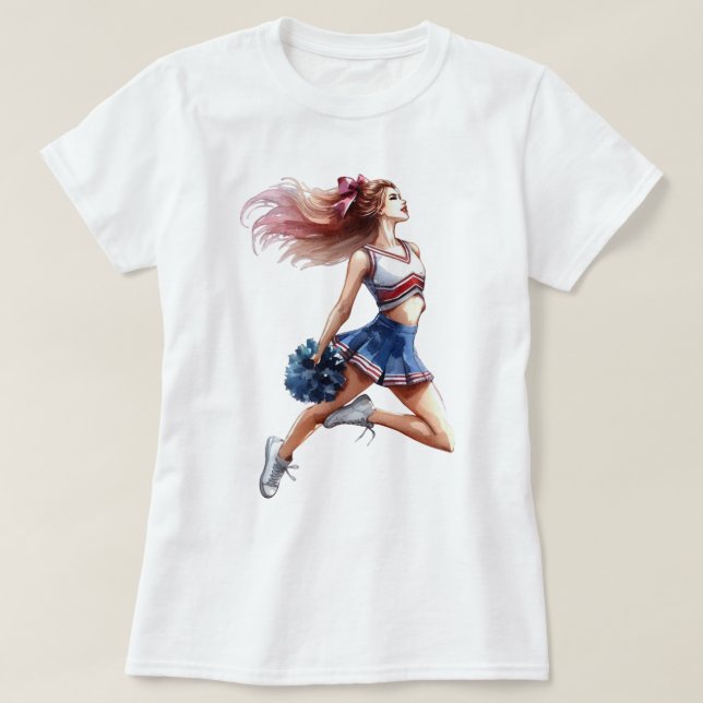 Cheerleader T-Shirt (Design vorne)