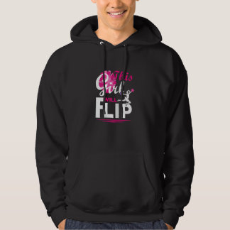 Cheerleader This Girl Will Flip Cheer Cheerleading Hoodie