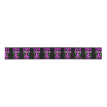 Cheerleader-Trainer-Schwarzes 3" Grosgrain Band