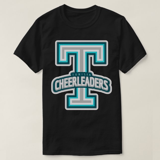 Cheerleader Tunesien T-Shirt (Design vorne)