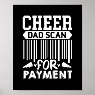 Cheerleader Vater suchen nach Payment Cheerleader Poster