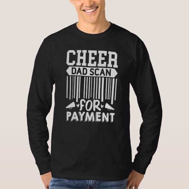 Cheerleader Vater suchen nach Payment Cheerleader T-Shirt (Vorderseite)