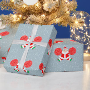 Cheerleader-Weihnachtsgeschenk Geschenkpapier