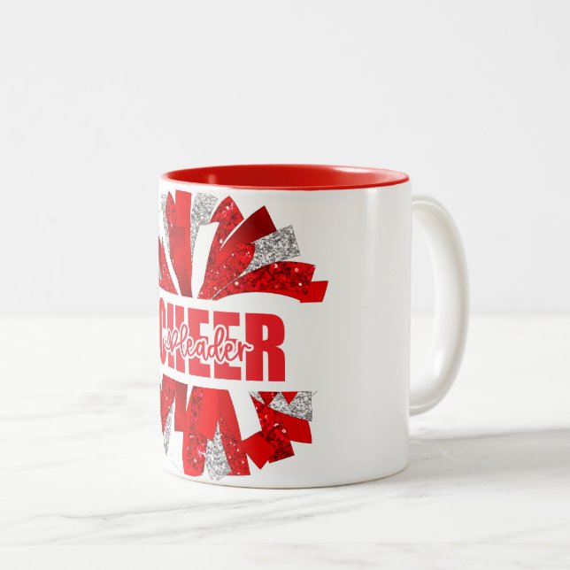 Cheerleader Zweifarbige Tasse (VorderseiteRechts)