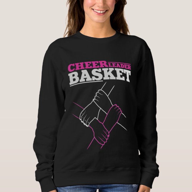 Cheerleaderkorb Sweatshirt (Vorderseite)