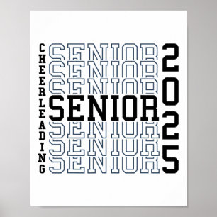 Cheerleading-Abschlussfeier Cheer Senior 2025 Absc Poster