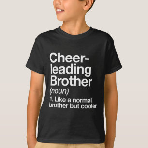 Cheerleading-Bruder Definition Lustig Sport T-Shirt