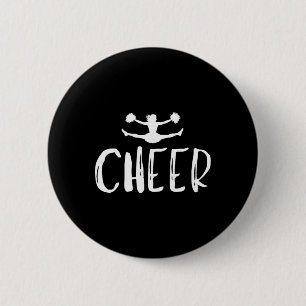 Cheerleading Cheer Coach Mutter Vater Cheerleader Button