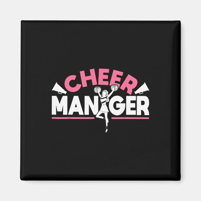 Cheerleading-Cheer-Manager  Magnet (Vorne)
