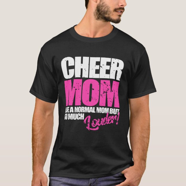 Cheerleading  Cheer Mom  Cheerleader T-Shirt (Vorderseite)