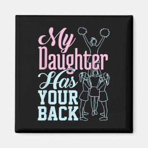 Cheerleading Cheer Mom Ckspot - Meine Tochter hat  Magnet