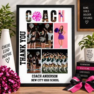 Cheerleading Cheer Trainerin Abschlussball Abitur Poster