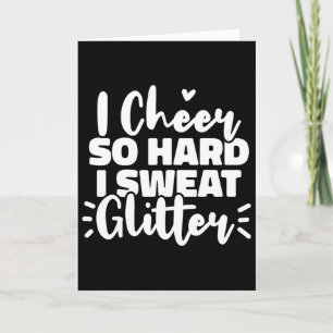 Cheerleading Cheerleader Geschenk Karte