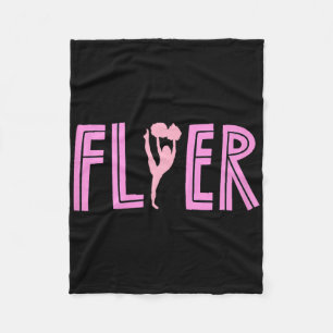 Cheerleading-Flieger Stunt-Gruppe Cheer Squad Fleecedecke