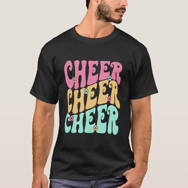 Cheerleading For Cheerleader N Squad Cheer Practic T-Shirt (Vorderseite)