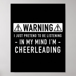 Cheerleading-Geschenk _1 Poster