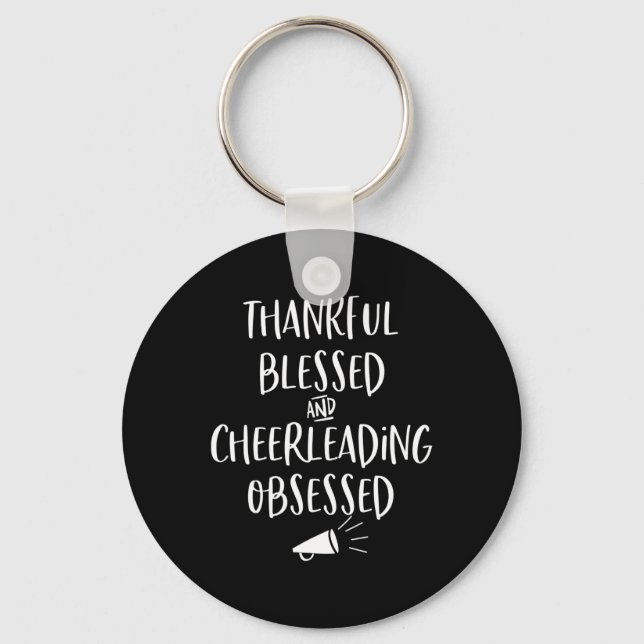 Cheerleading-Geschenk Cheerleader Cheer-Mutter Tra Schlüsselanhänger (Vorderseite)