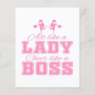 CHEERLEADING GIFT IDEE   Vorbildliche Niedliche Ge Flyer