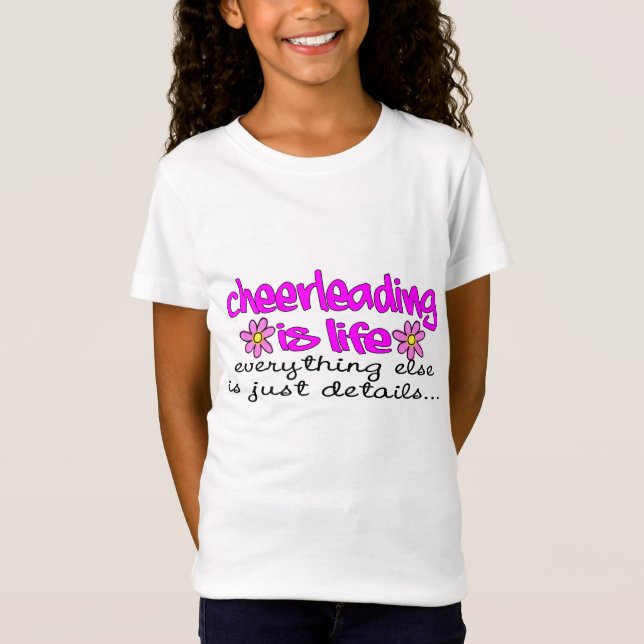 CHEERLEADING IST LEBEN T-Shirt (Vorderseite)