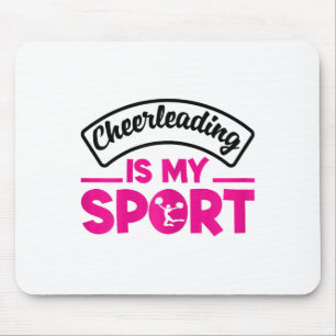 Cheerleading ist mein Sport Cheerleaderin Turnerin Mousepad