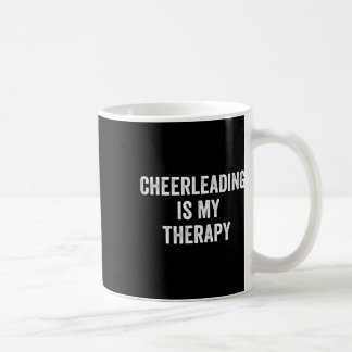 Cheerleading ist meine Therapie Lustiger Spruch Ch Kaffeetasse