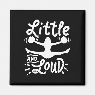 Cheerleading Kleiner Und Lauter Cheerleader-Gesche Magnet