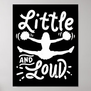 Cheerleading Kleiner Und Lauter Cheerleader-Gesche Poster