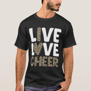 Cheerleading-Kunst für Frauen Mädchen Cheer Squad  T-Shirt