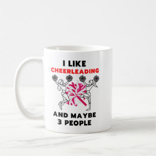 CHEERLEADING Lover Funny Gift Idea Ich mag Hobby_0 Kaffeetasse