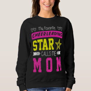 Cheerleading   Meine Lieblings-Cheerleaderin nennt Sweatshirt