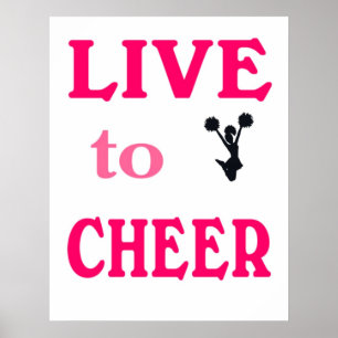 Cheerleading Poster Home Wall Decoration Girl