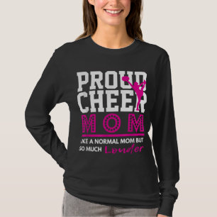 Cheerleading Proud Cheer Mama Graphic T-Shirt