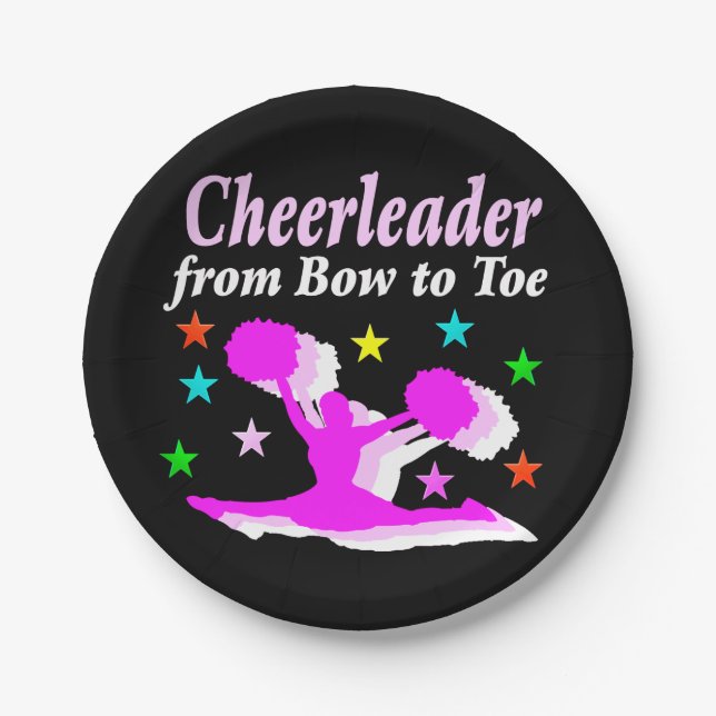 CHEERLEADING QUEEN PAPPTELLER (Vorderseite)