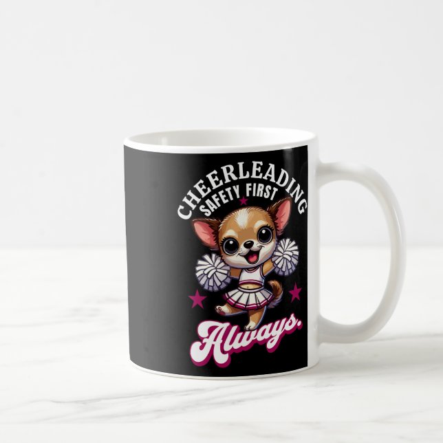 Cheerleading-Sicherheit geht vor - Fördern Sie imm Kaffeetasse (Rechts)