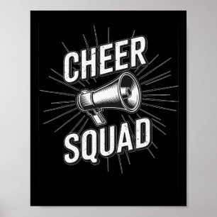 Cheerleading-Team Frauen Mädchen passendes Cheer-S Poster