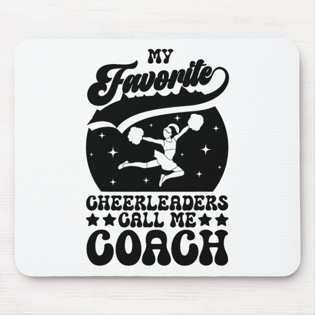Cheerleading-Trainer _8  Mousepad (Vorne)