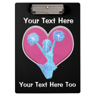 Cheerleading Trainer-Geschenke, personalisiertes Klemmbrett