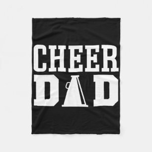 Cheerleading-Vater-Bekleidung für Cheer Dad  Fleecedecke