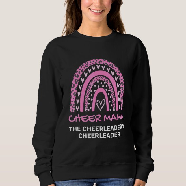 Cheermutter Mama Cheermutter Cheerleader Mama 1 Sweatshirt (Vorderseite)