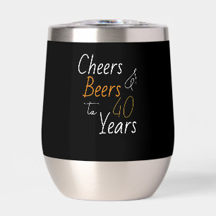 Cheers and Bers 40. Geburtstag Gastgeschenk