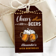 Cheers and Bers 40. Geburtstag Rustikal