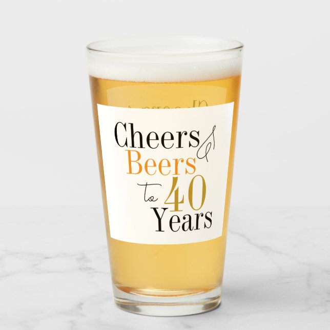 Cheers and Bers 40. Glas (Vorne (Gefüllt))