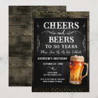 Cheers and Bers 50. Geburtstagsparty Budget