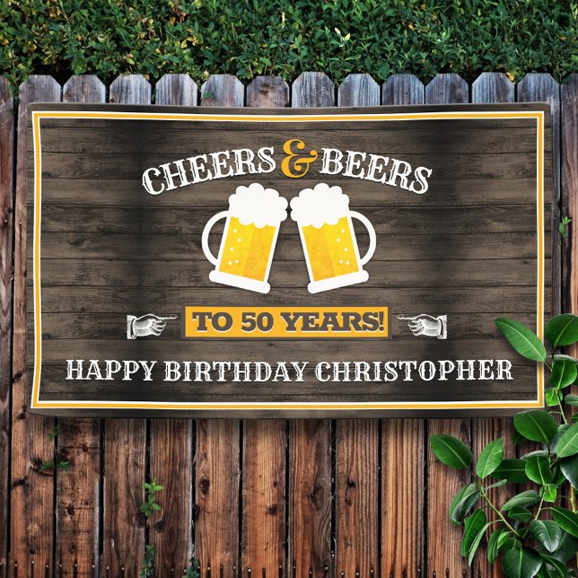 Cheers and Bers Happy Birthday Banner (Von Creator hochgeladen)