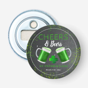 Cheers and Bers St Patricks Day Party Flaschenöffner