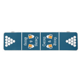 Cheers & Beers Beer Tankards Cup Guide Ocean Blue Pong Tisch
