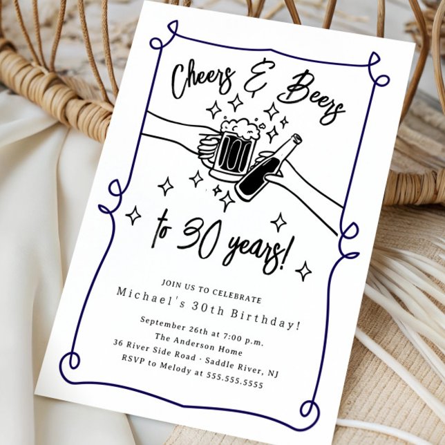 Cheers & Bers Einladung zum Geburtstag (Von Creator hochgeladen)