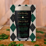 Cheers & Bers Guinness Pint Adult Birthday Real Folieneinladung<br><div class="desc">Feiern Sie stilvoll mit dieser unterhaltsamen und sehr trendigen realen Folie presste jedes Alter Erwachsenen Einladungen zum Geburtstag. Dieses Design lässt sich leicht mit Ihrer speziellen Veranstaltungssprache personalisieren und Ihre Gäste werden begeistert sein,  wenn sie diese fantastischen Einladungen erhalten.</div>