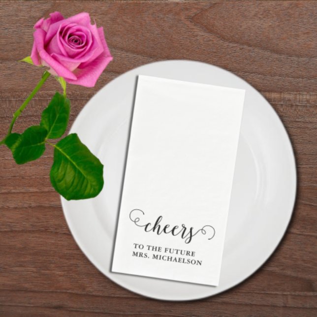 Cheers Brito be Wedding Event Serviette (Von Creator hochgeladen)