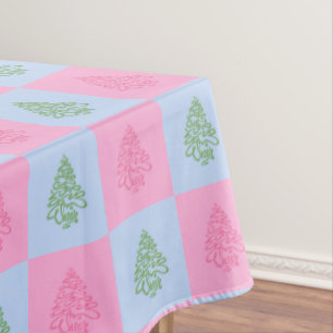 Cheers Christmas Trees-2-COTTON TABLECLOTH 52x70 Tischdecke